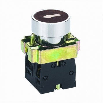 Кнопка управления NP2-BA2351 маркировкой, 1НО, IP40 (R)