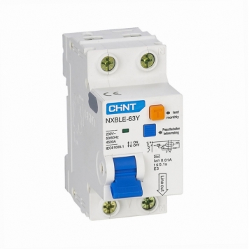 АВДТ NXBLE-63Y 1P+N C16 10мА тип AС 4,5кА, электронный (R)