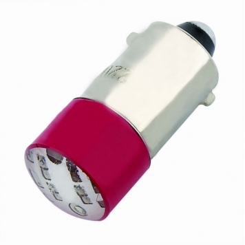 Лампа BA9s для NP2, красная, AC/DC220В (LED) (R)
