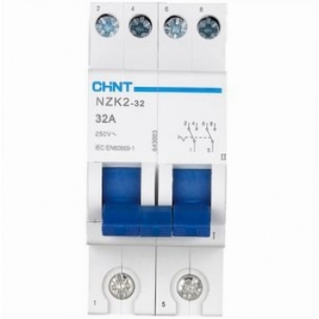 Модульный переключатель NZK2-32 2P 32А 2 положения (R)