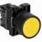 Кнопка управления NP2-EA52 без подсветки желтая 1НЗ, IP40 (R)