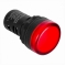 Индикатор ND16-22DS/4C красный, компактный, встр. конденсатор, IP65 АС110В (R)