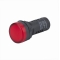 Индикатор ND16-22D/4C красный, встр. конденсатор, IP65 АС110В (R)