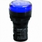 Индикатор световой ND16-22DS/2 синий AC/DC24В (R)