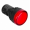 Индикатор ND16-22DS/4C красный, компактный, встр. конденсатор, IP65 АС230В (R)