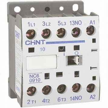 Контактор NC6-0601 6А 400В 1НЗ 50Гц (R)