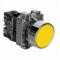 Кнопка управления NP2-BA51 без подсветки желтая, 1НО, IP40 (R)