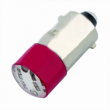 Лампа BA9s для NP2, красная, AC/DC48В (LED) (R)