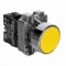 Кнопка управления NP2-BA55 без подсветки желтая, 1НО+1НЗ, IP40 (R)