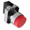 Кнопка управления NP2-BL42 без подсветки, красная, 1НЗ, IP40 (R)