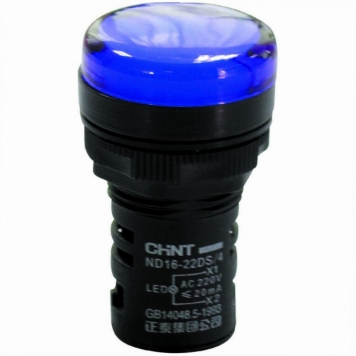 Индикатор ND16-22DS/4 синий АС110В (R)