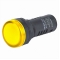 Индикатор ND16-22D/2C желтый, встр. резистор, IP65 AC/DC230В (R)