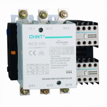 Контактор NC2-150NS реверс 150А 230В/АС3 50Гц (R)
