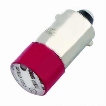 Лампа BA9s для NP2, желтая, AC/DC24В (LED) (R)