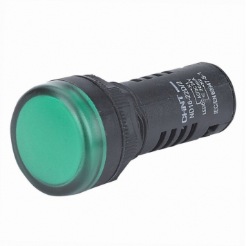 Индикатор ND16-22D/2 зеленый AC/DC230В (R)(CHINT)