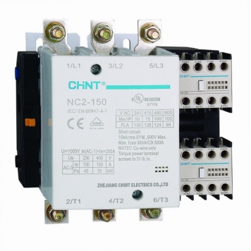 Контактор NC2-150NS реверс 150А 400В/АС3 50Гц (R)