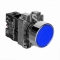 Кнопка управления NP2-BA61 без подсветки синяя, 1НО, IP40 (R)