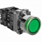 Кнопка управления NP2-BW1361 выступающая, зеленая, 1НО, AC/DC230В (LED), IP40 (R)