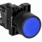 Кнопка управления NP2-EA65 без подсветки синяя 1НО+1НЗ, IP40 (R)