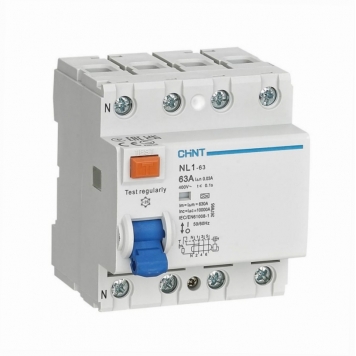УЗО NL1-63 4P 63А 300мА 6кА тип AC (R)