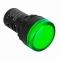 Индикатор ND16-22DS/4C зеленый, компактный, встр. конденсатор, IP65 АС380В (R)