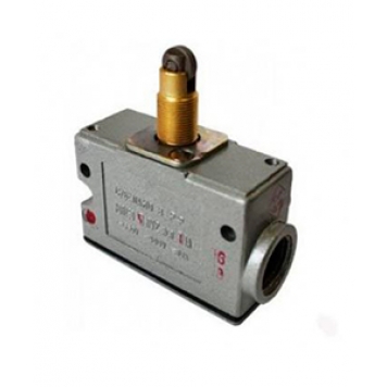 МП 1305 У2 исп.03, IP54, толкатель с поперечным расположением ролика, фронтальный, гайки, микровыключатель  (ЭТ)