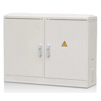Корпус электрического шкафа из стеклонаполненного полиэстера 930.1200.320 (ВхШхГ) IP54 2 двери