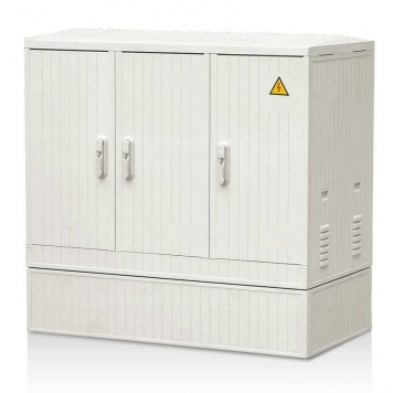 Корпус электрического шкафа из стеклонаполненного полиэстера 1170.1200.650 (ВхШхГ) IP54 c цоколем