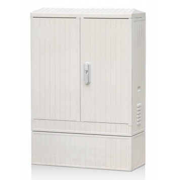 Корпус электрического шкафа из стеклонаполненного полиэстера 1170.800.320 (ВхШхГ) IP54 c цоколем