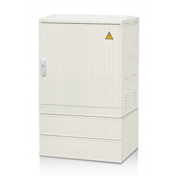 Корпус электрического шкафа из стеклонаполненного полиэстера 1420.800.650 (ВхШхГ) IP54 c цоколем