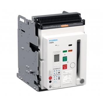 Воздушный выключатель (630А, 3P, 85кА, стационарный c горизонтальным расположением шин, реле GPR-LP)-1