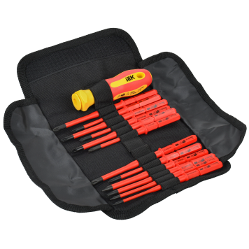 ARMATOOL Отвертка диэлектрическая с жалами SLIM 13шт IEK