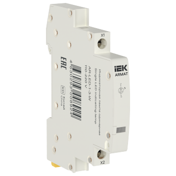 ARMAT Лампа инд. одинарная LED 110-220В DC бел. IEK