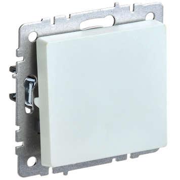 BRITE Выключ. 1-кл. 10А ВС10-1-0-БрЖ жемч. IEK