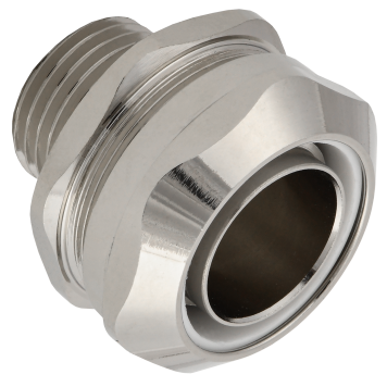 ELASTA Муфта вводная MB32 М40 латунная IP67 IEK