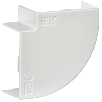 ELECOR Поворот на 90град КМП 15х10 белый (4шт/компл) IEK