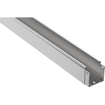 ESCA Лоток неперфорированный 100х100х3000 RAL 9016 IEK