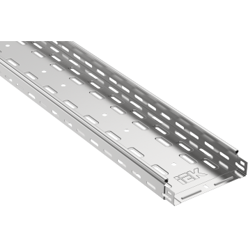 ESCA Лоток перфорированный 50х100х3000 RAL 9016 GL IEK