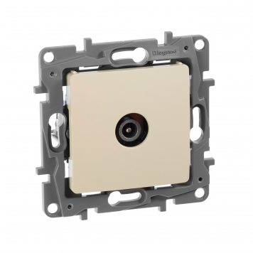 ETIKA Розетка TV оконечная сл. кость