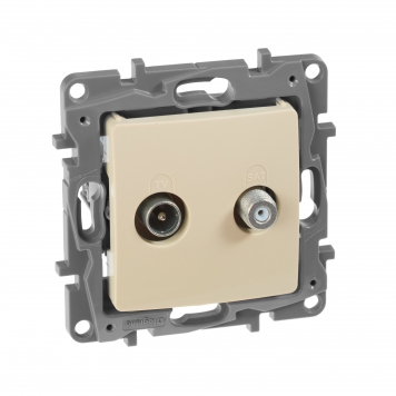 ETIKA Роз. двойная TV+SAT тип звезда сл. кость