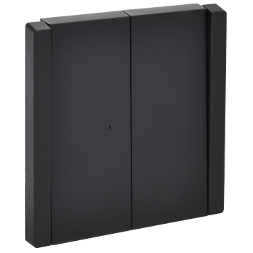 FORTE&PIANO Выключ. 2-кл. прох. с инд. 10А FP108 чер. IEK