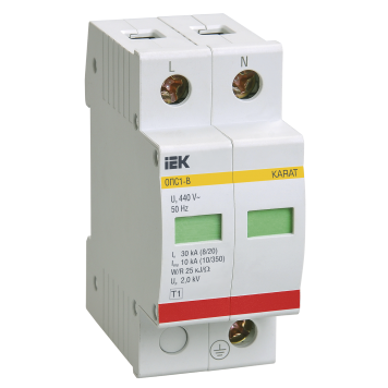 KARAT ОПС1-B УЗИП 2P In=30кА Un=400В Im=60кА IEK