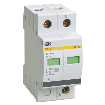 KARAT ОПС1-C УЗИП 2P In=20кА Un=400В Im=40кА IEK