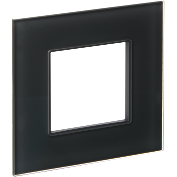 SKANDY Рамка 1-мест. SK-F21G стекло граф. IEK