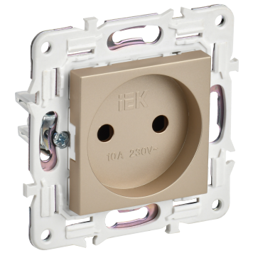 SKANDY Роз. без з/к/ш 10А SK-R02Sa песоч. IEK