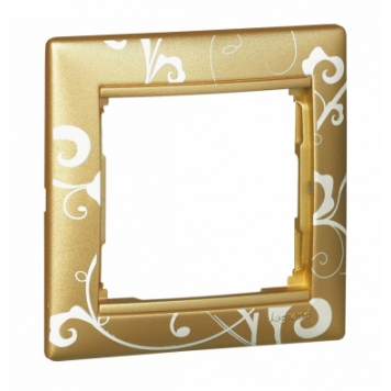 VALENA DIY Рамка 1-мест. зол. б