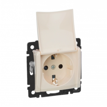 VALENA Роз. с з/к/ш с кр. 16А IP20 сл. к.