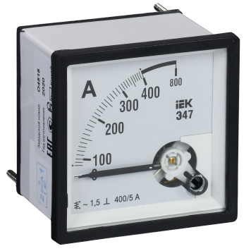 Амперметр Э47 400/5А кл. точн. 1,5 96х96мм