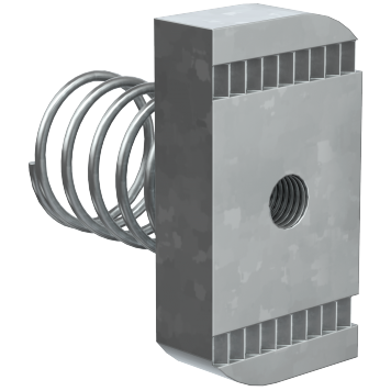 Гайка канальная с пружиной М6х40 IEK
