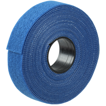 Хомут-липучка ХКл 20мм синий (5м/ролл) IEK